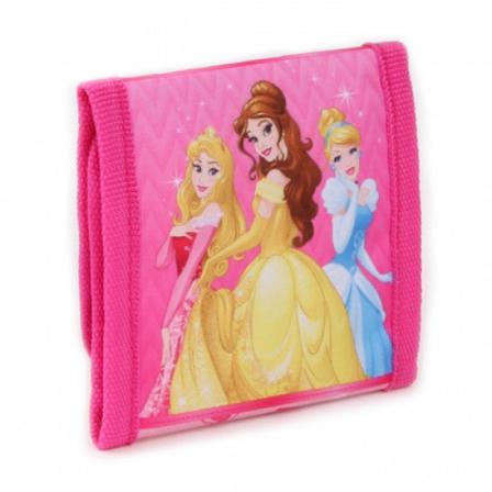 Ztr Plånbok Wallet 10x10cm Disney Princess Prinsessa Rosa