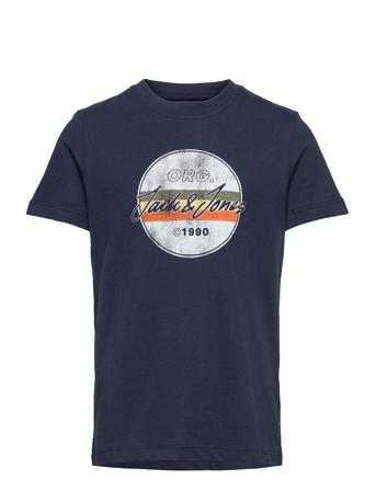 Jorbrady Tee Ss Crew Neck Sn Jnr T-shirt Blå Jack & J S