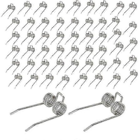 54 stk. erstatningsfjærer for plenlufter, kompatible med Greenworks 29272 27022 2500600G stålvertikalskjærer deler