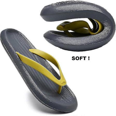 Flip-flops til mænd og kvinder, lette sandaler, sommerstrand, pool, badesandaler