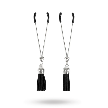 Virgite Nipple Clamps With Tassels - Sexleker Vuxen: Bondage & Fetish