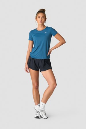 ICANIWILL - Training T-shirt Wmn Teal - Naiset - Treenivaatteet ICIW:ltä