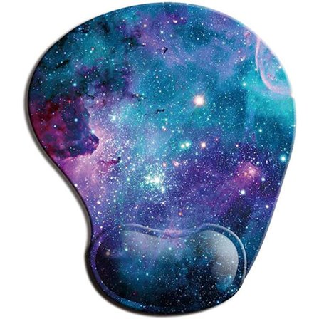 Ergonomisesti muotoiltu hiiren alusta rannetuella, söpö hiiren alusta liukumattoman PU-pohjan kanssa kotitoimistoon, työhön, opiskeluun, helppoon 