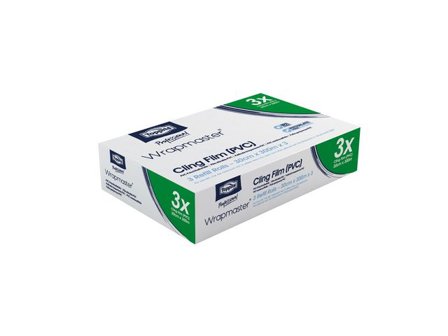 TOPPITS Plastfolie PVC WM3000 30cmx300m 3/fp - Lyreco - Kök och servering - Plast- och aluminiumfolie - Plastfolie
