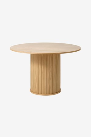 Håum - PÖYTÄ Rondo 75 x 120 x 120 CM - Ruskea - Ruokapöydät - - Homeroom