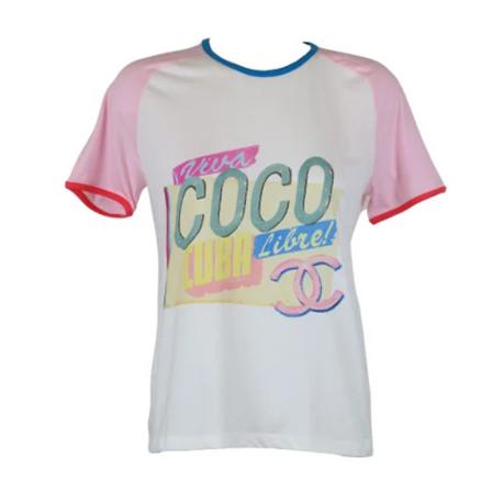 Chanel Vintage Pre-owned Cotton tops , Roze , Dames , Maat: S