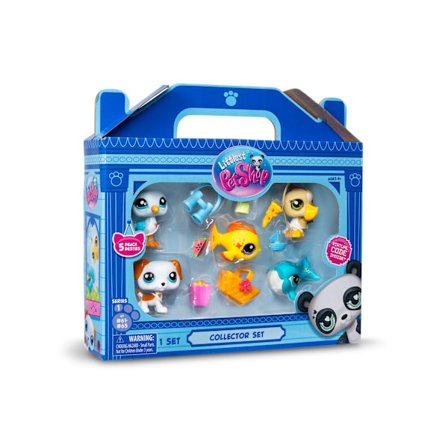 Littlest Pet Shop Beach Besties Collector set 5-pack