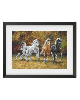 Diamond painting Galopp