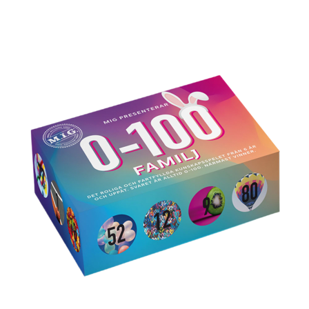 M.I.G 0-100 Familj Spel Unisex 157*116*58