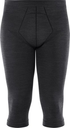 Falke Men's 3/4 Tights Wool-Tech Men base layer trousers Black L