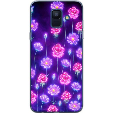Yhteensopiva Puhelinkuori Samsung Galaxy A6 (2018) Bloom Reverie Electric Petals