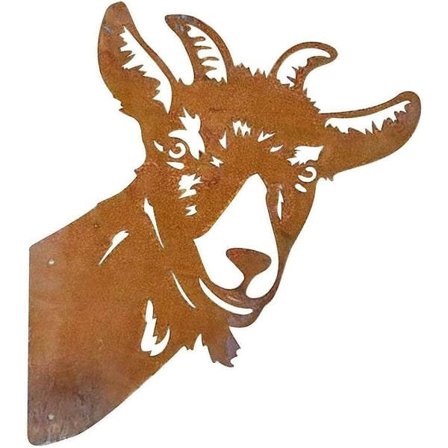 Rustikk metall hagedekorasjon Rustdekorasjon metall patina metall