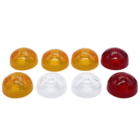 8st Bakljus Sidolampa Lins Kit Blinkers för Land Rover Defender