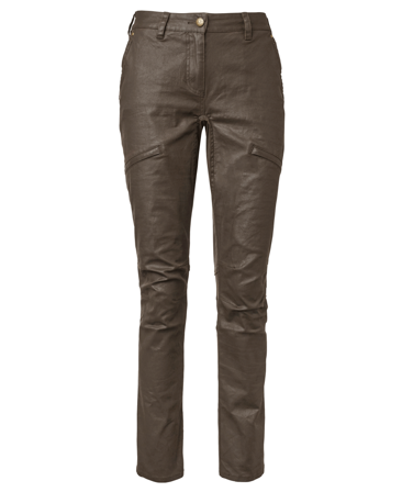 Chevalier Vintage Original Pants Women Leather Brown