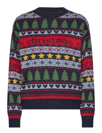 Vero Moda | Vmhappy Frostlight Ls O-Neck Pull. Xmas | S