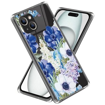 Deco iPhone 15 skal - Blommor