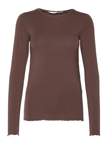 Cc Heart Sofia Round Neck Blouse Brown Coster Copenhagen