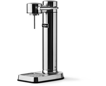 Aarke Carbonator III Polished Steel - Exklusiv kolsyremaskin för patroner med skruvgänga