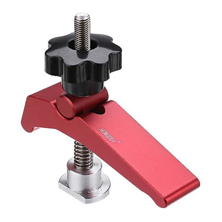 T-spårklämma skena, T-spårklämma verktygshållare klämma aluminiumlegering T-spår pressklämma horisontell snabbkoppling lutningsverktyg för 