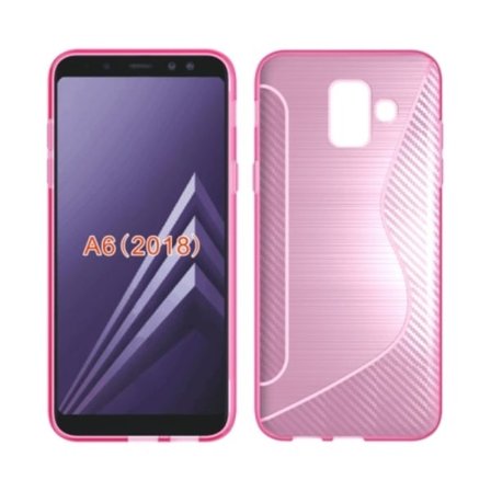 Flexicase-kuori Samsung Galaxy A6 (2018) - Pinkki