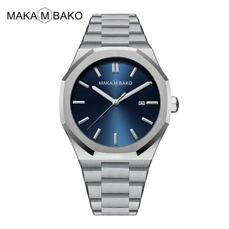 Rustfrit stål Herre armbåndsur Classic Business Vandproof Man Sort Ur Japan Movement Quartz Herre ure