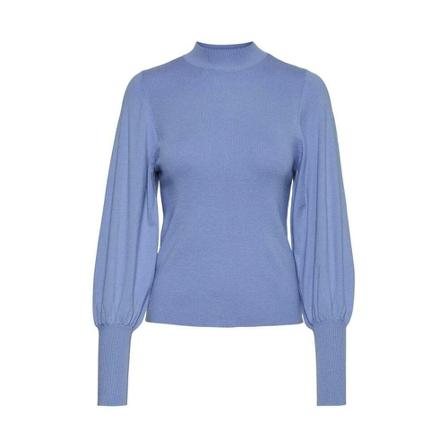 Vero Moda, Turtlenecks Blauw, Dames, Maat:L,polyester