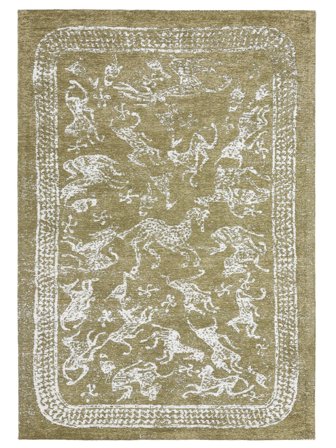 Nubian Olivově Zelená Koberec