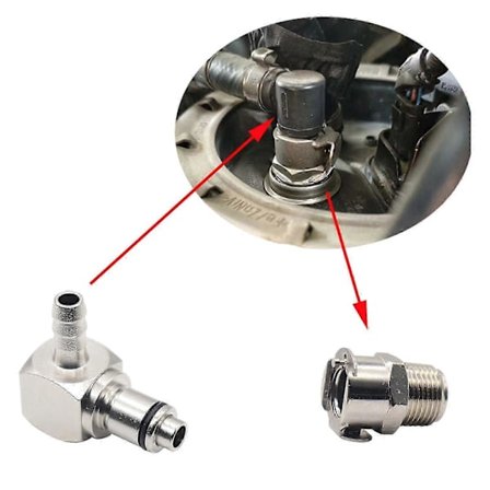 Motorsykkel Drivstoffslange Pumpe Hurtigkobling Kompatibel med R1200GS ADV R1200RT S1000RR K1200R K1300R K1600GTL