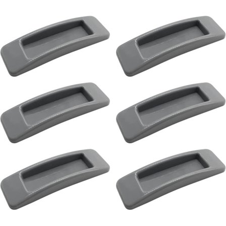 6 stk. selvklæbende sikkerhedshåndtag til skydedøre, nemme at betjene