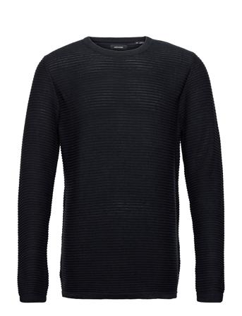 Jjewind Knit Crew Neck Neulepaita Pyöreä Kaula-aukko Sininen Jack & J S
