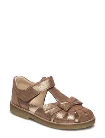Sandals - Flat - Closed Toe - Shoes Summer Shoes Sandals Brun ANGULUS