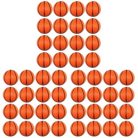 120 stk. Sjove Basketball Legetøj Slidstærkt Børne Basketbolde Interaktive Børnelegetøj 72 stk 4X4C 72 pcs 4X4CM