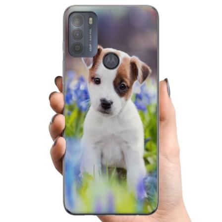 Motorola Moto G50 TPU Matkapuhelimen kuori Koira