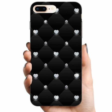 Apple Iphone 7 Plus Tpu Mobilskal Diamant Hjärta