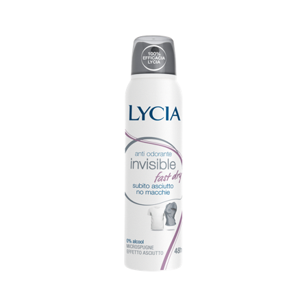 Lycia Antiodorante Invisible Spray 150ml