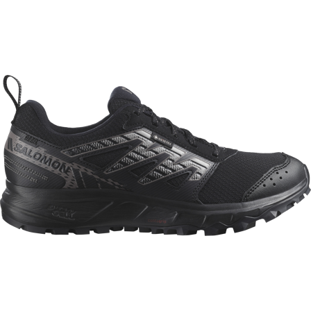 Salomon - Trailskor Skor Wander Gtx W - Black / Plum Kitten