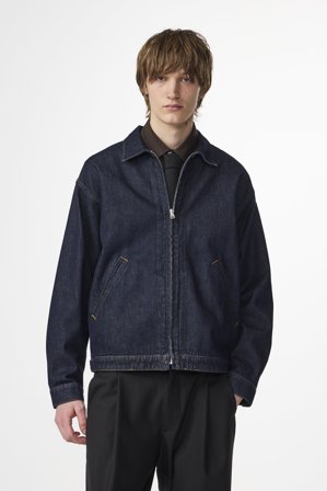 NN.07 Petrus 1843 Jacke Herren Blau Bio-Baumwolle