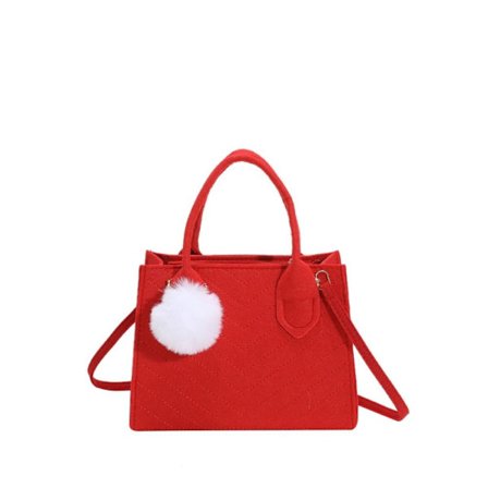 Huopalaukku Kainalolaukku PUNAINEN