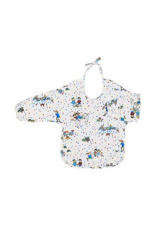 PIPPI Födelsedag, Haklapp med ärm/förkläde Mata & äta Unisex Flerfärgad ONESIZE