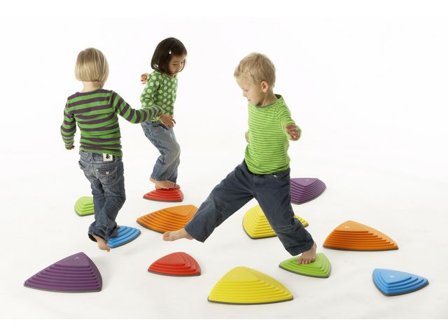 GONGE Balansstenar 6/fp - Lyreco - Skola och förskola - Idrott, hälsa och rörelse - Motorik