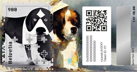 Schweiz - Fido - Kryptofrimærke