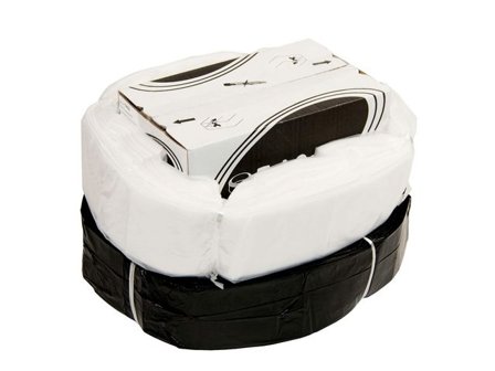 TUBESAC Kassett 110m svart - Lyreco - Städ och hygien - Påsar och säckar - Kassett - Longopac