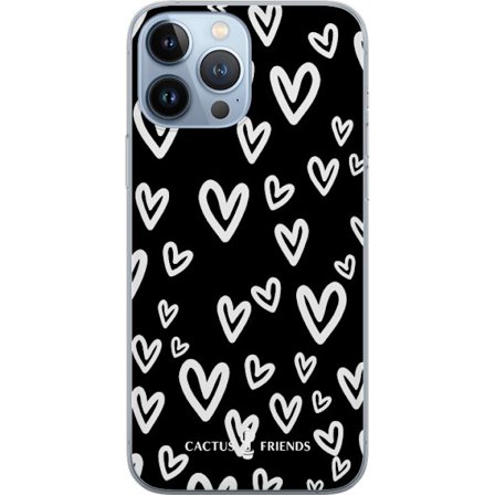 Yhteensopiva Puhelinkuori Apple Apple iPhone 13 Pro Max Cactus and Friends - Handdrawn Love Chaos