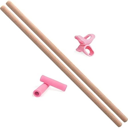 Bærbar Pilates Yoga Stav i Træ med Åben Skulderkorrektion, Korrigerende Yoga Stav i Træ til Kampsportsudøvere, Dansere og Gymnaster