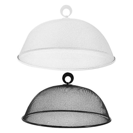 2 kpl Metalliverkko Ruokakupu Teltta Ruostumaton teräs Ruokakupukupu Verkko Ruokakupuverkko