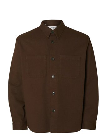 Selected | Slmtravis Twill Overshirt Ls Noos | S