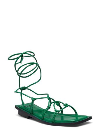 Jessica - Strap Sandal Shoes Summer Shoes Flat Sandals Grön Day Birger Et Mikkelsen