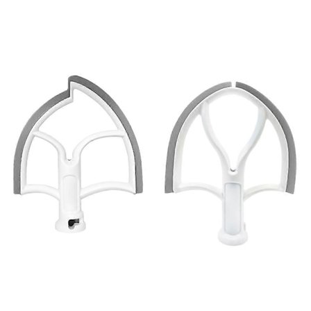 Silikonkantvisp, Paddel för skållyft, Köksblandare, Ersättningstillbehör för 6 Quart