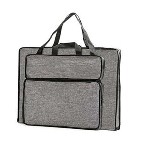 4K/8K Art Portfolio Bag Praktisk Portfolio Tote Tegnebrettpose for børster