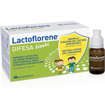 Lactoflorene Difesa Bambini 10 Flaconcini